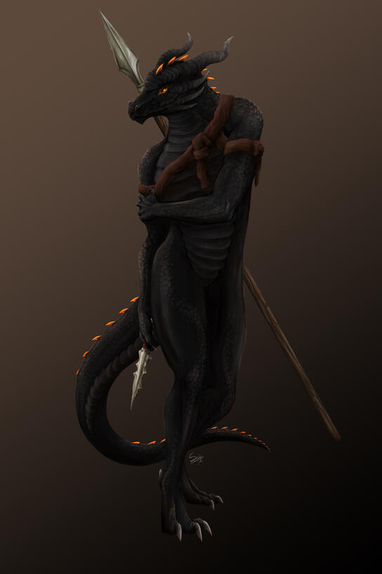 Commissioned character illustration, 2021