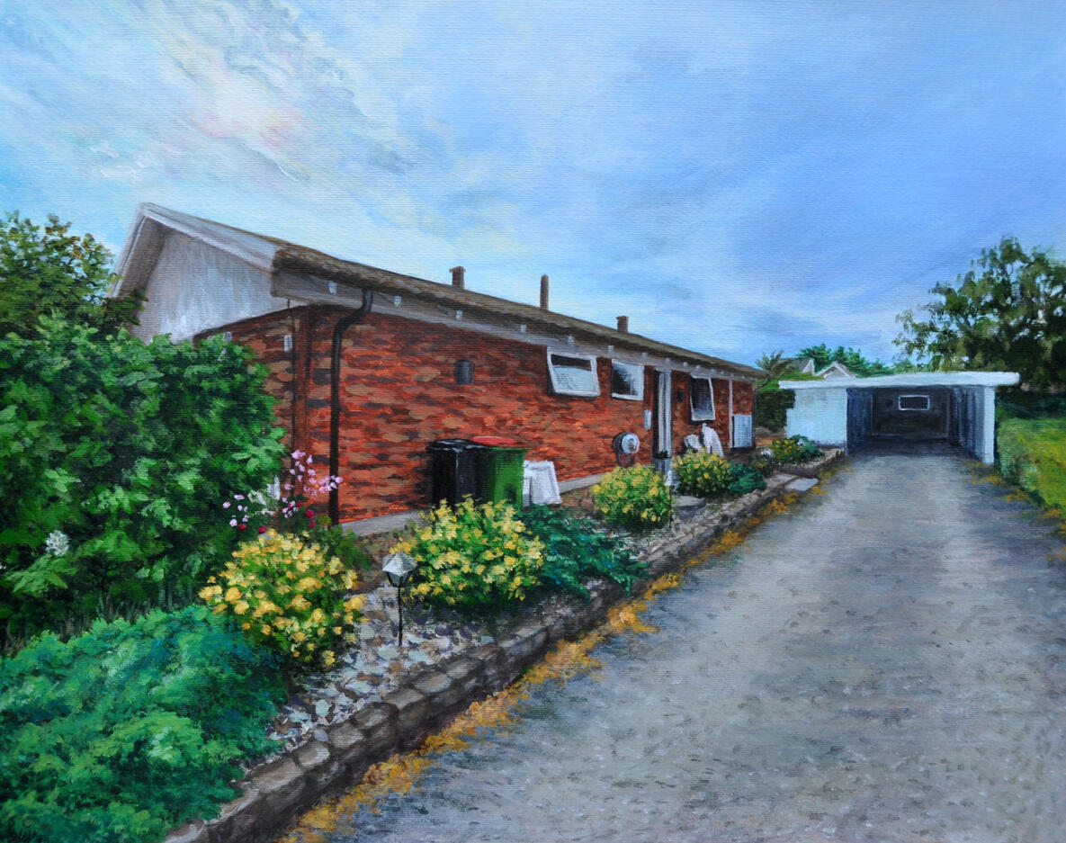 Acrylic/oil painting based on a photo 200€+